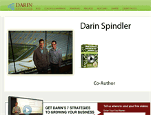 Tablet Screenshot of darinspindler.com